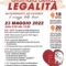 23 maggio 2022 "Giornata della Legalità"